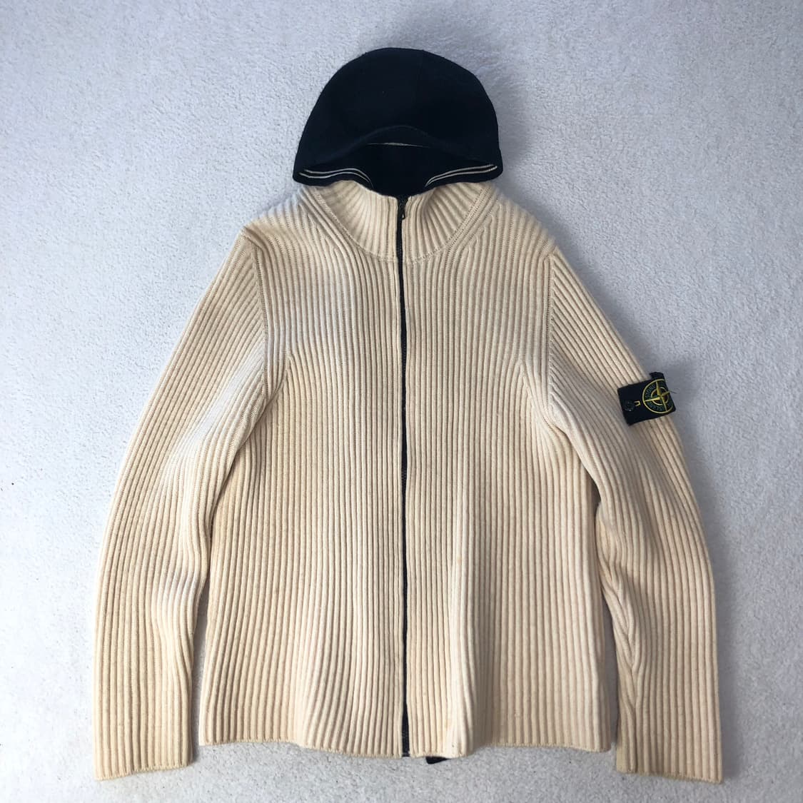 2008 스톤아일랜드 이태리 메이드 아카이브 후드 니트 가디건 상품이미지2