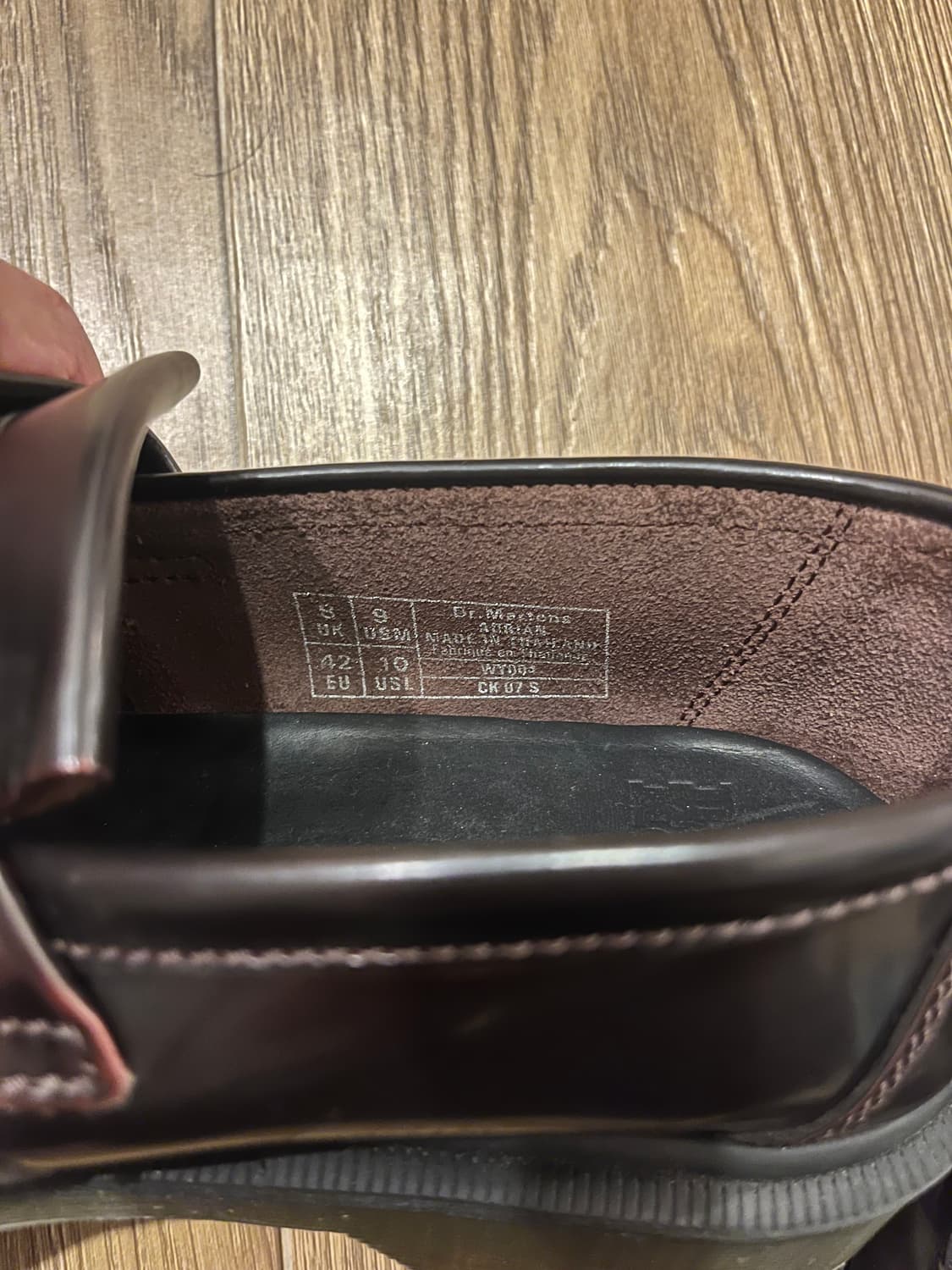 닥터마틴 아드리안 체리 9사이즈 상품이미지10