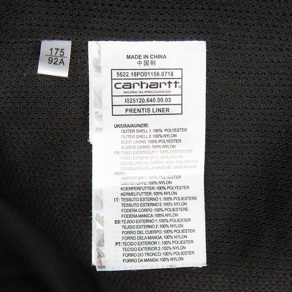 [M] 칼하트 WIP 카모플라쥬 플리스 자켓  상품이미지8