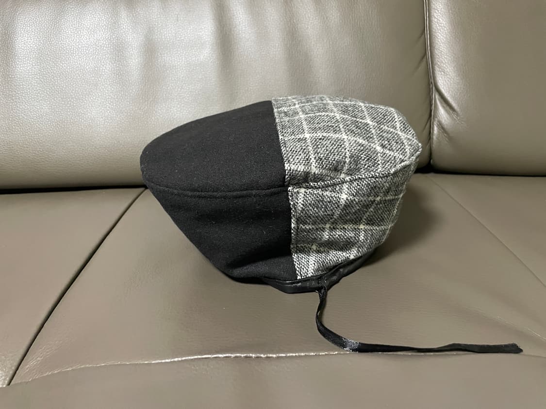 빈티지 체크 영국 베레모 J03747 상품이미지3