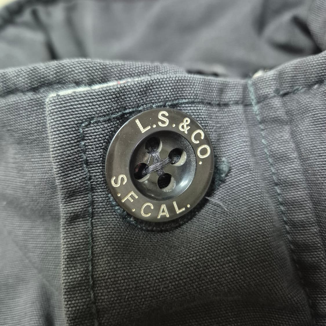 [빈티지 맛집🔥] 리바이스 버튼 포켓 차콜 워크 자켓 상품이미지4