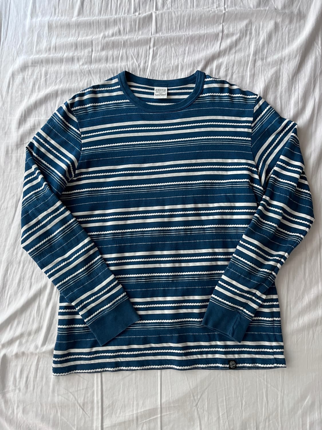 [M]쿠티 프로덕션즈 COOTIE 스트라이프 긴팔 티셔츠 상품이미지1