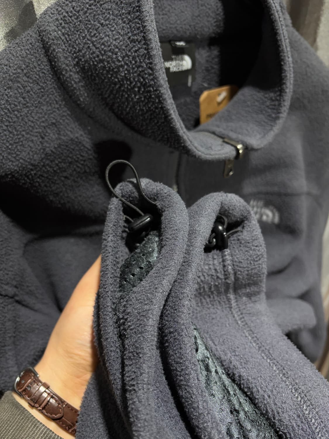 XL 노스페이스 심볼로고 폴라텍 그레이 플리스 상품이미지6