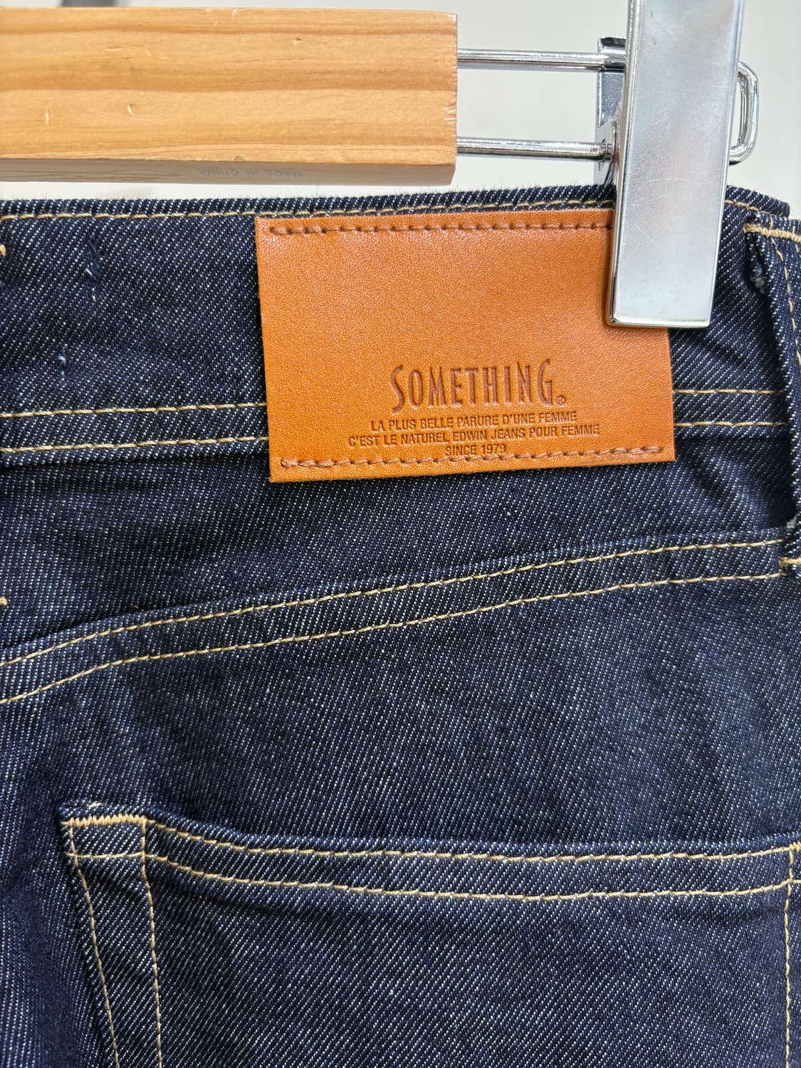 SOMETHING (Made in Japan) 데님팬츠 상품이미지6