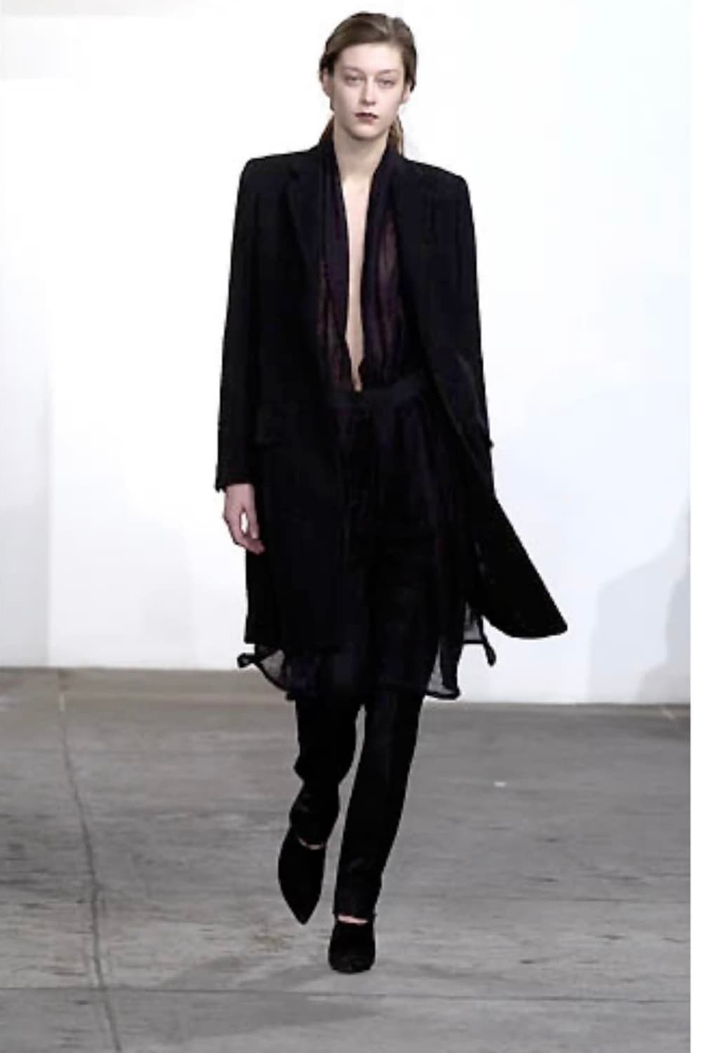 Helmut lang 2000aw dust wool tweed coat 상품이미지1