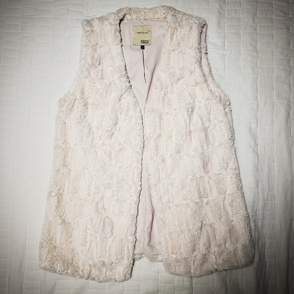 '00s made for me Faux Fur Vest
 상품이미지1