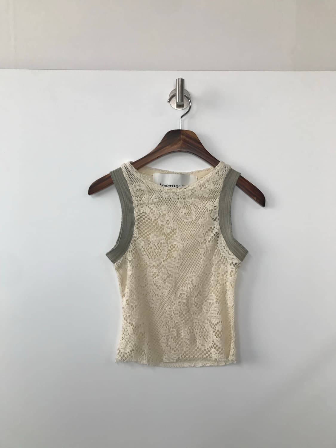 앤더슨벨 크로쉐 니트 베스트 나시 상품이미지2