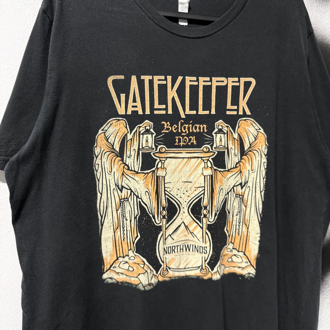 VTG 빈티지 게이트키퍼 빅 프린팅 펑크 티셔츠 상품이미지3