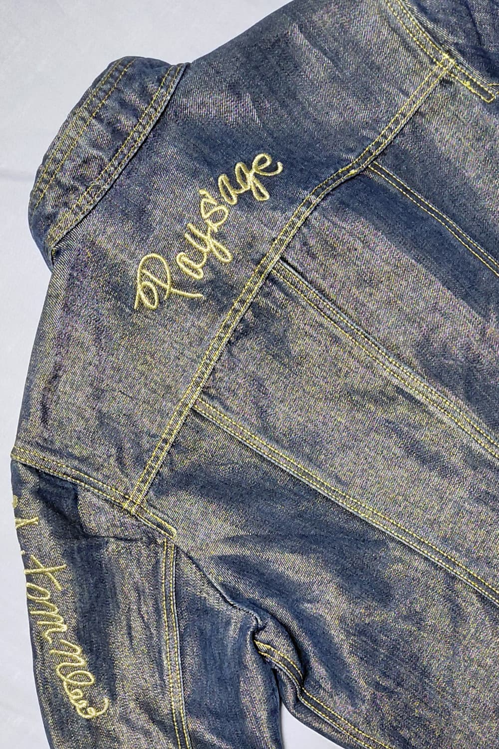 [TOKUKO 1er Vol] 토쿠코 푸르미에 볼 자수 데님 자켓 상품이미지9