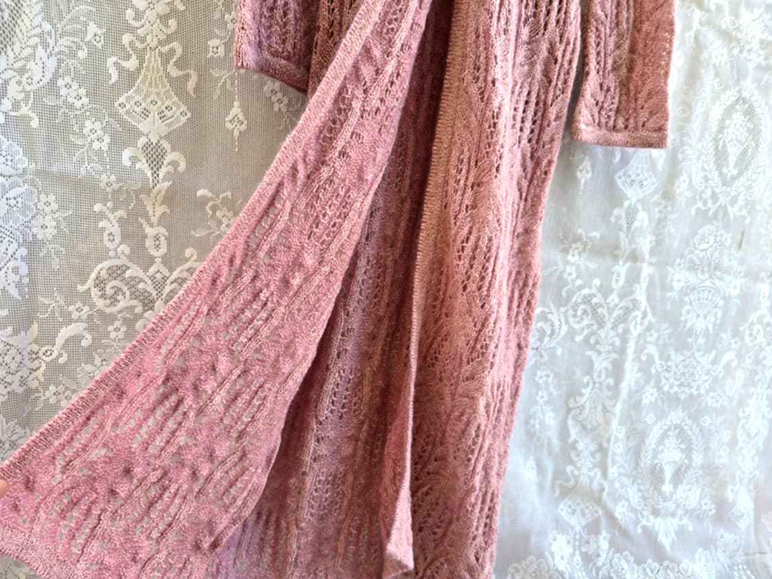 일본 맥시엄 니트 가디건 미사용품 상품이미지6