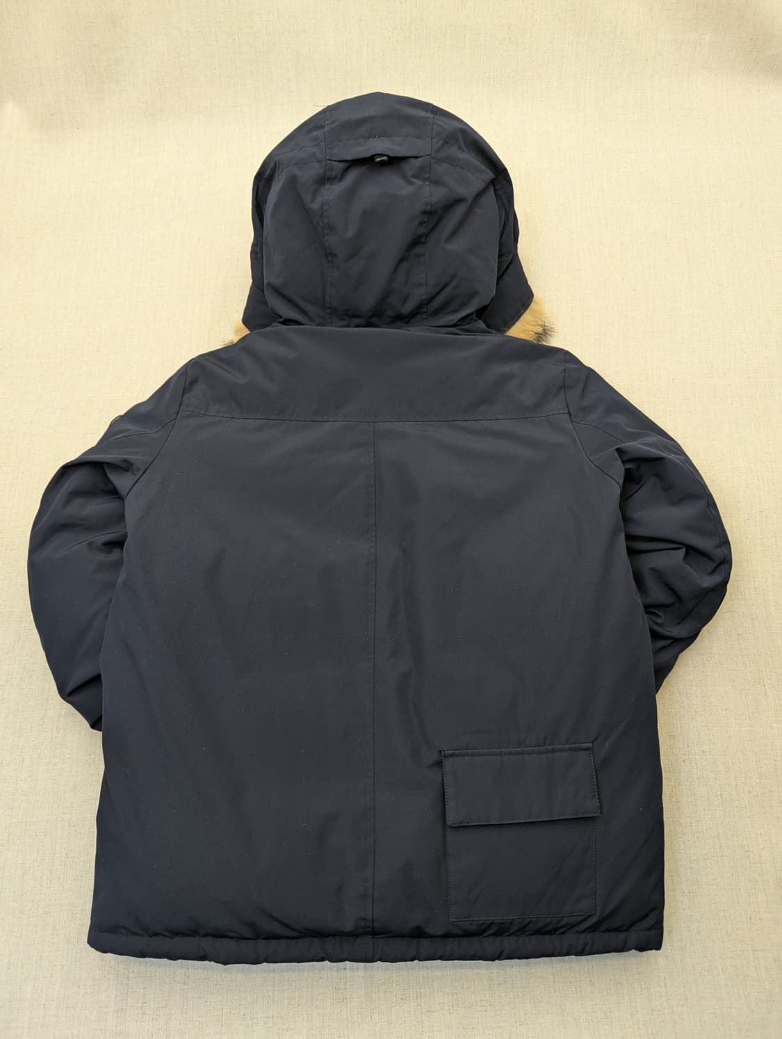 지프 네이비 후드 패딩 점퍼 상품이미지4