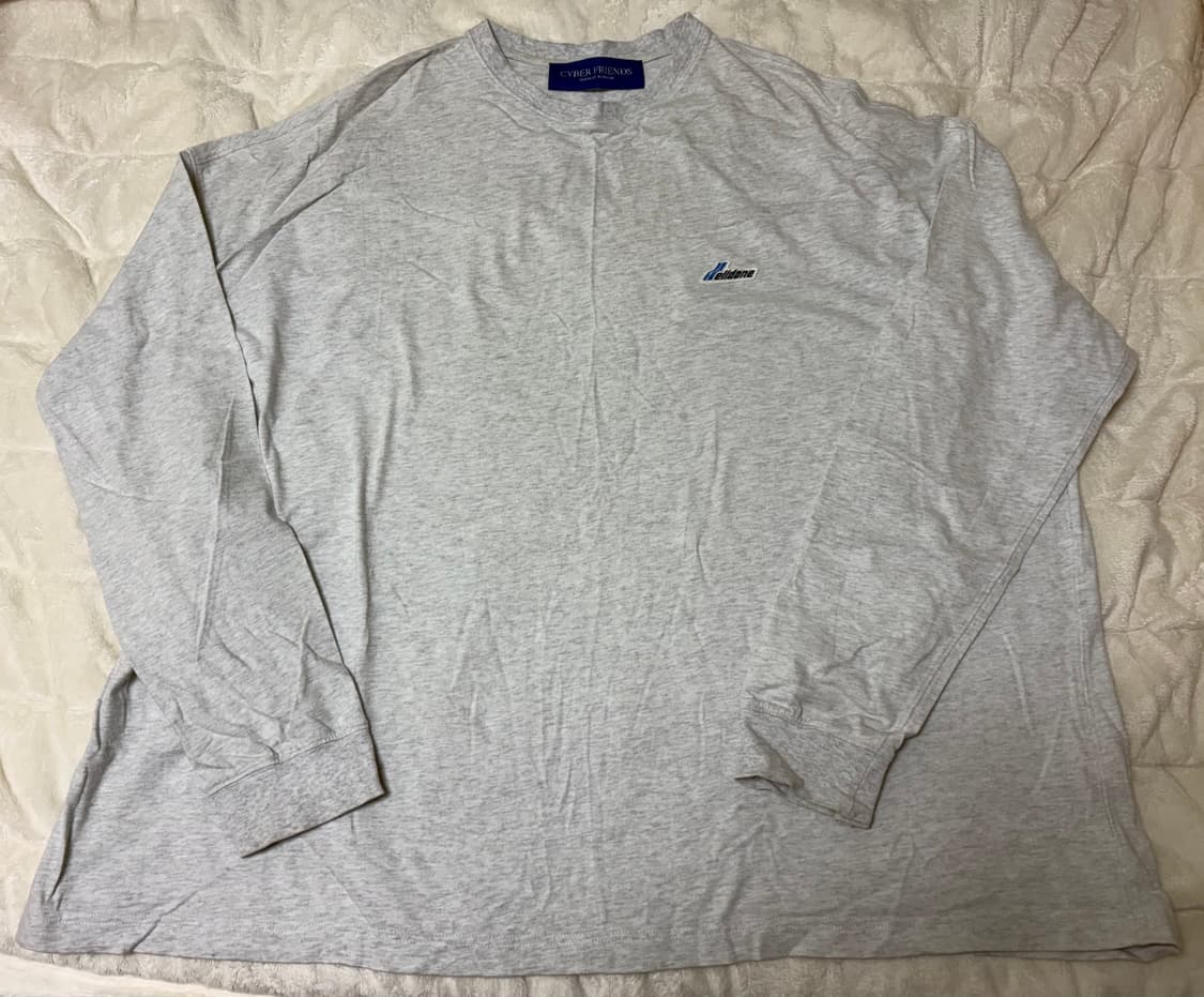 We11done 웰던 롱슬리브 라이트그레이 / 2 상품이미지3