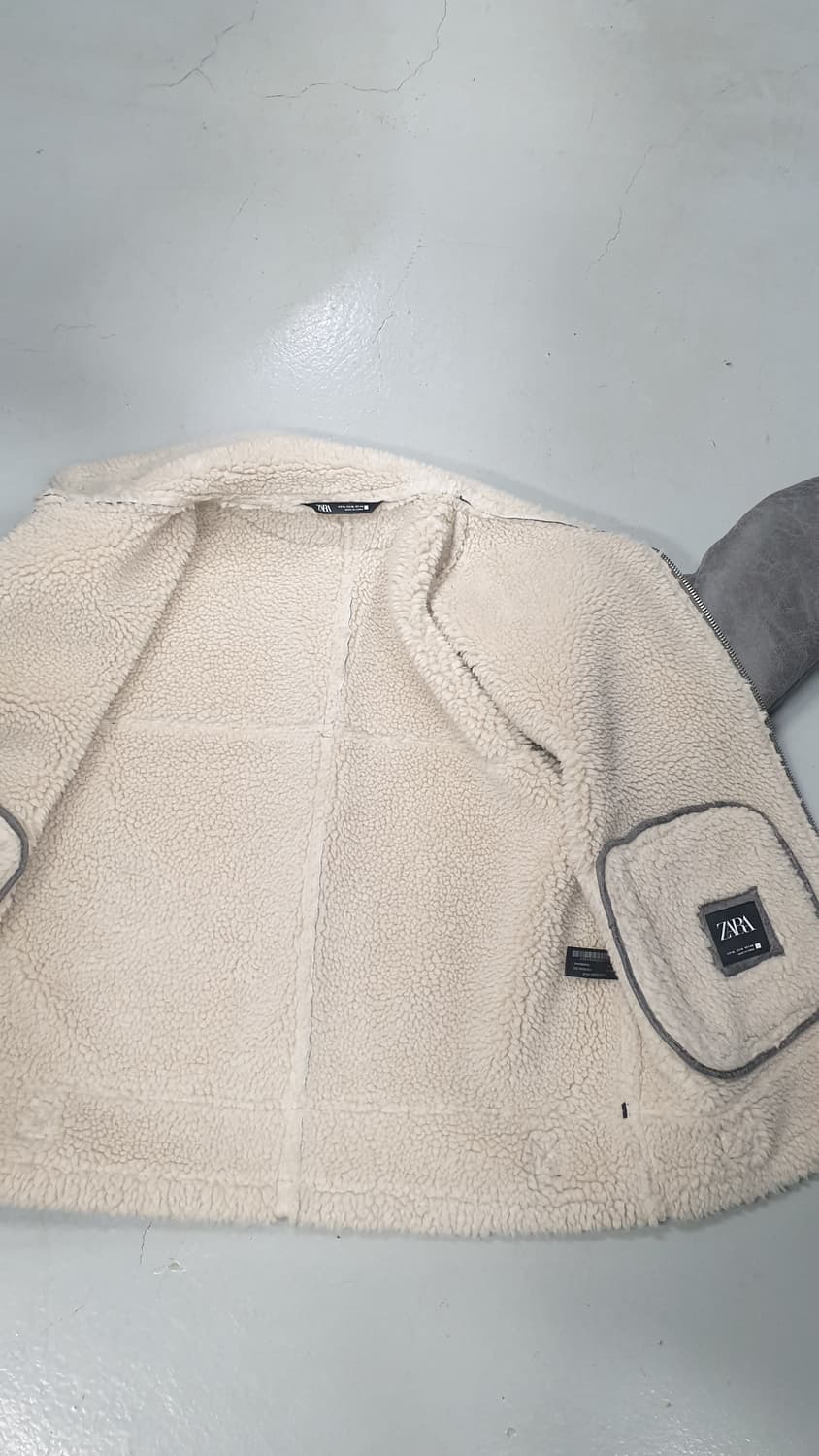 자라 ZARA 무스탕 자켓 XL 상품이미지4