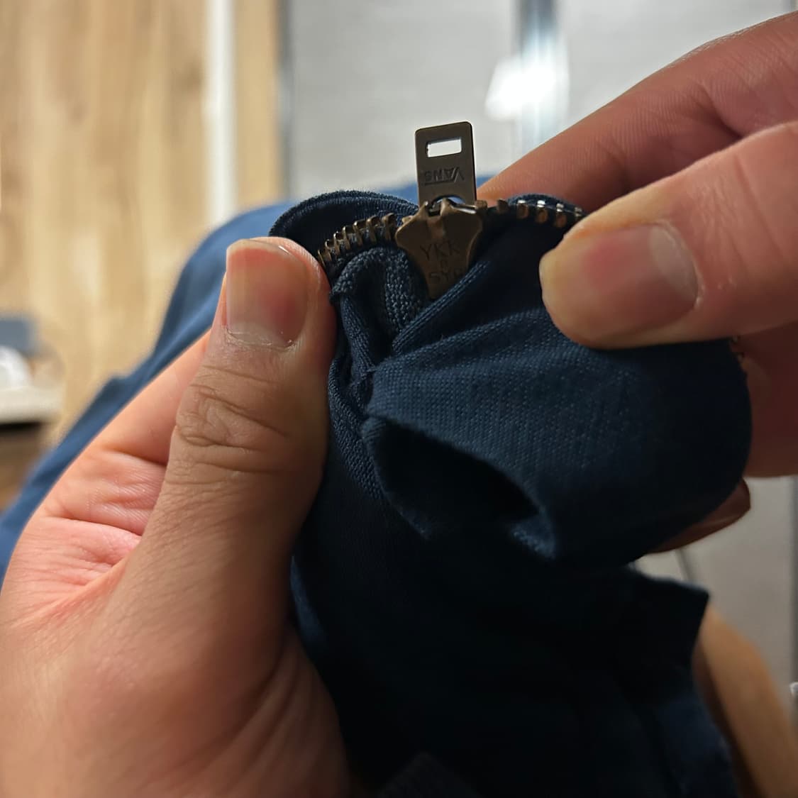 반스 어센틱 네이비 치노팬츠 32 상품이미지4