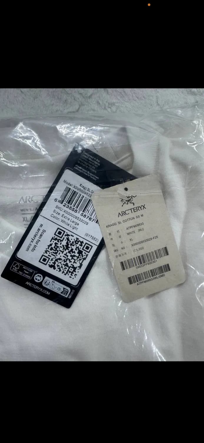 🔥[정품/새상품]🔥 아크테릭스 반팔 남녀공용 2 colors 상품이미지4