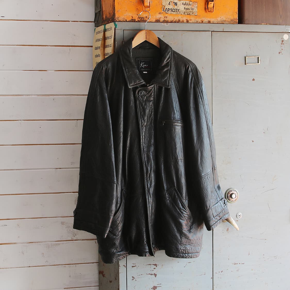 (착용컷) ken ishizu 양가죽 점퍼 (105) 상품이미지3