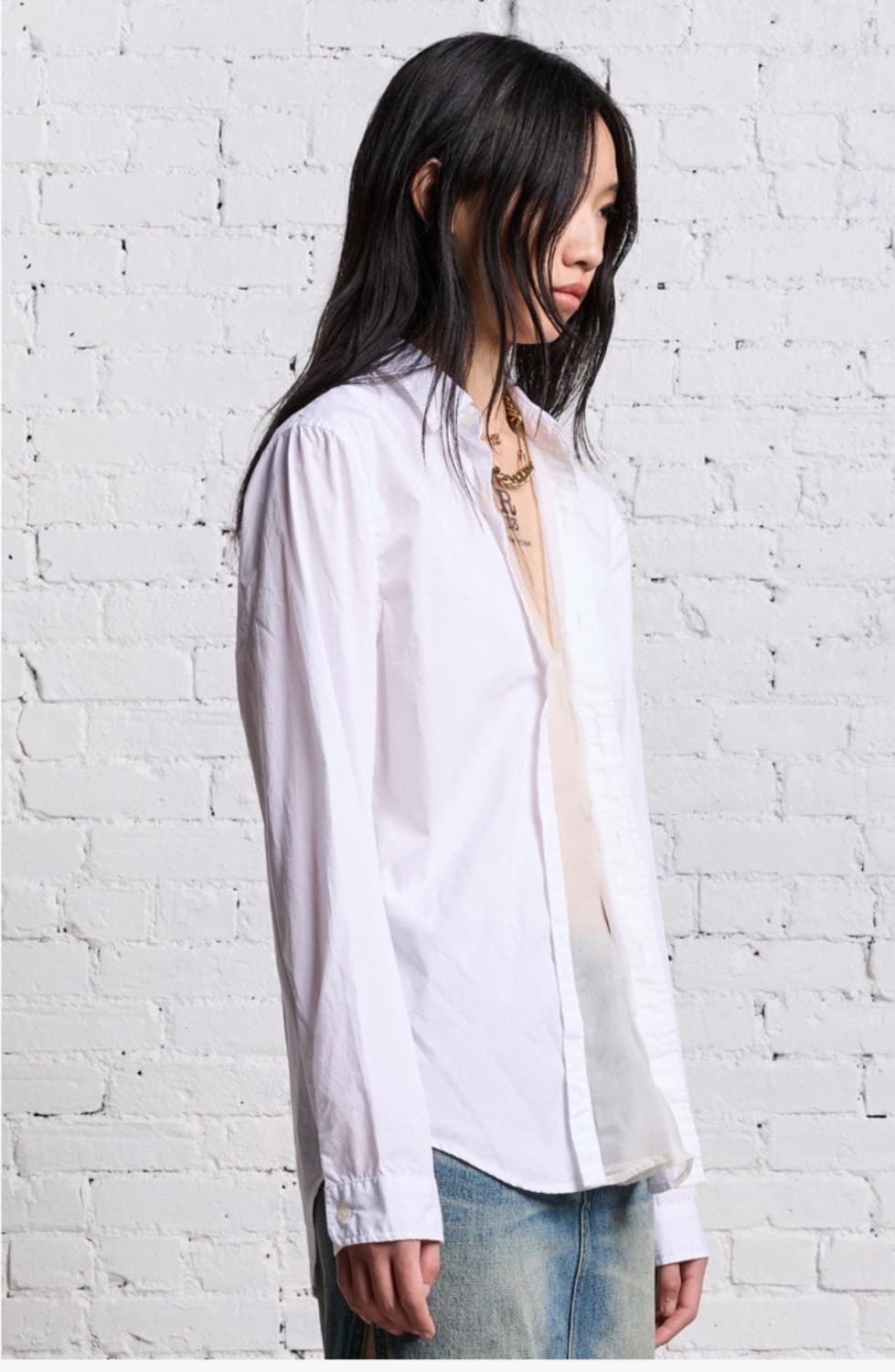 R13 알써틴 폴드아웃 셔츠 L 새상품 상품이미지2