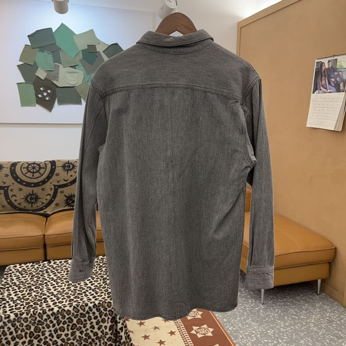 벤 데이비스 테크웨어 투포켓 아노락 반집업 워크셔츠 M C08984 상품이미지4