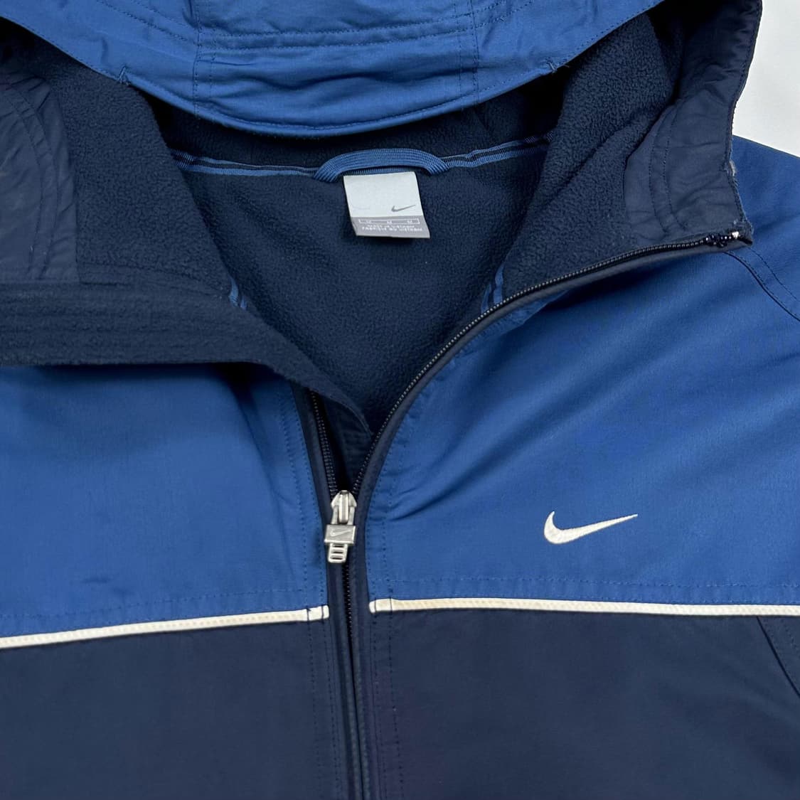 (하자존재) 나이키 솔로스우시 백로고 올드스쿨 오버핏 점퍼 M 상품이미지5