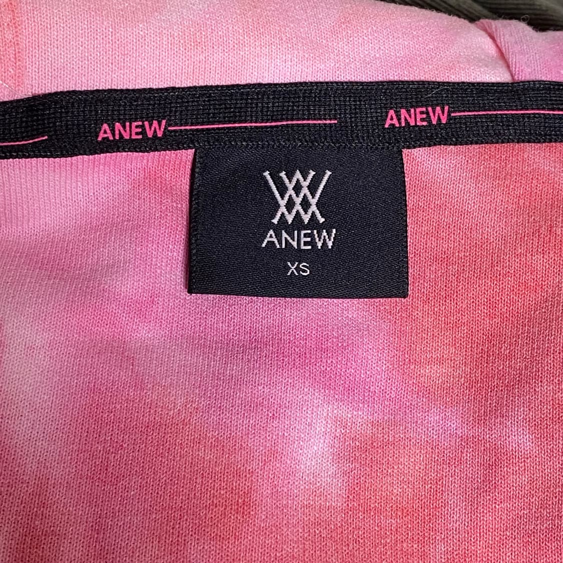 어뉴 골프 오버핏 져지 후드집업 XS 상품이미지8