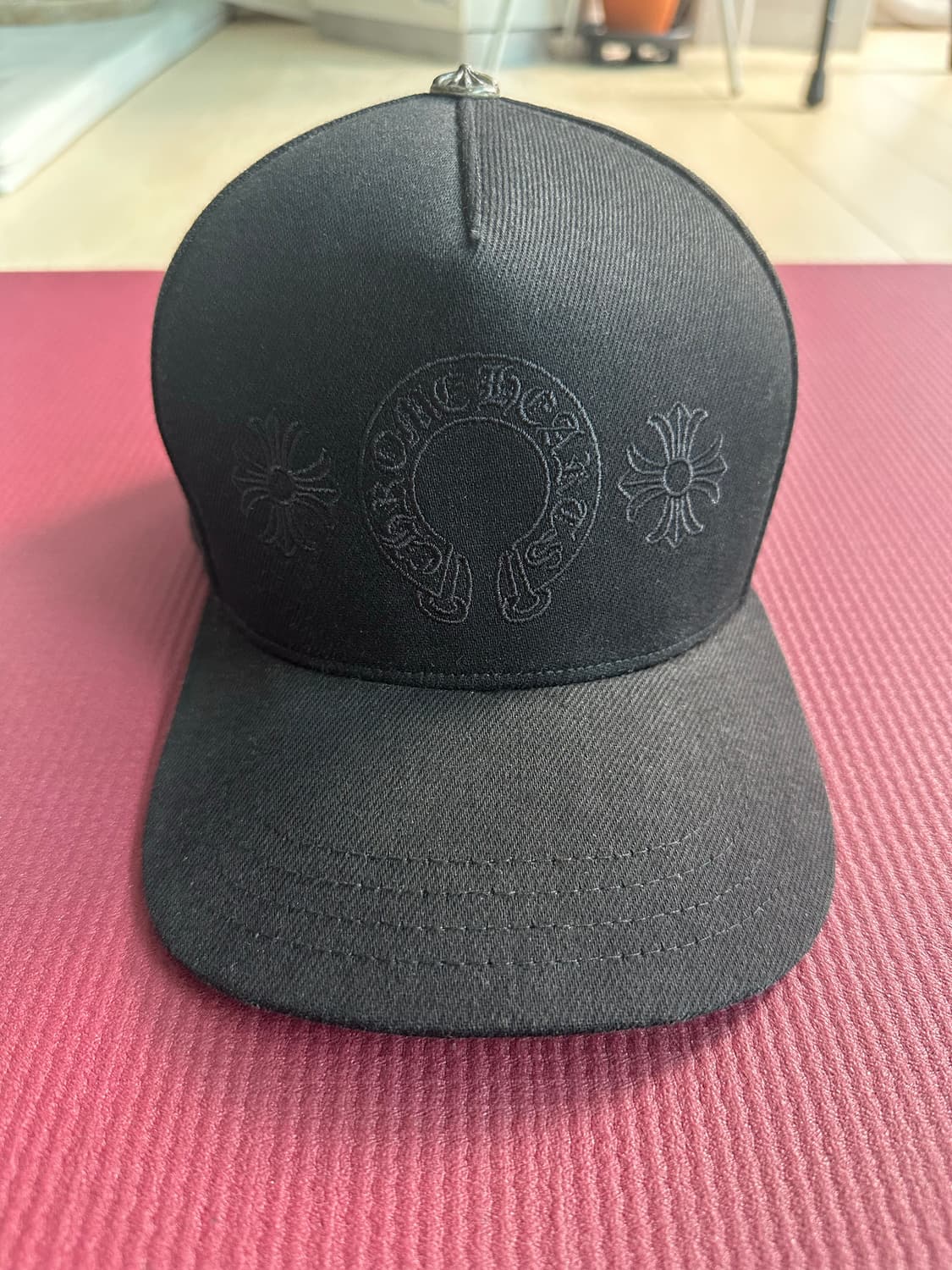 크롬하츠 홀스슈 데님트러커 모자 상품이미지1