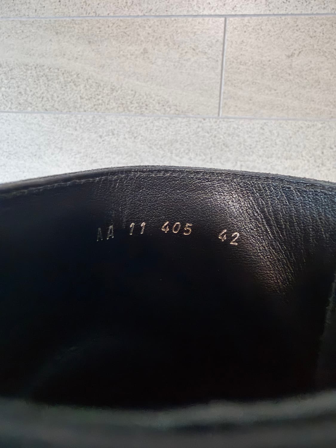 ATTACHMENT 사이드 지퍼 홀스레더 부츠 상품이미지5