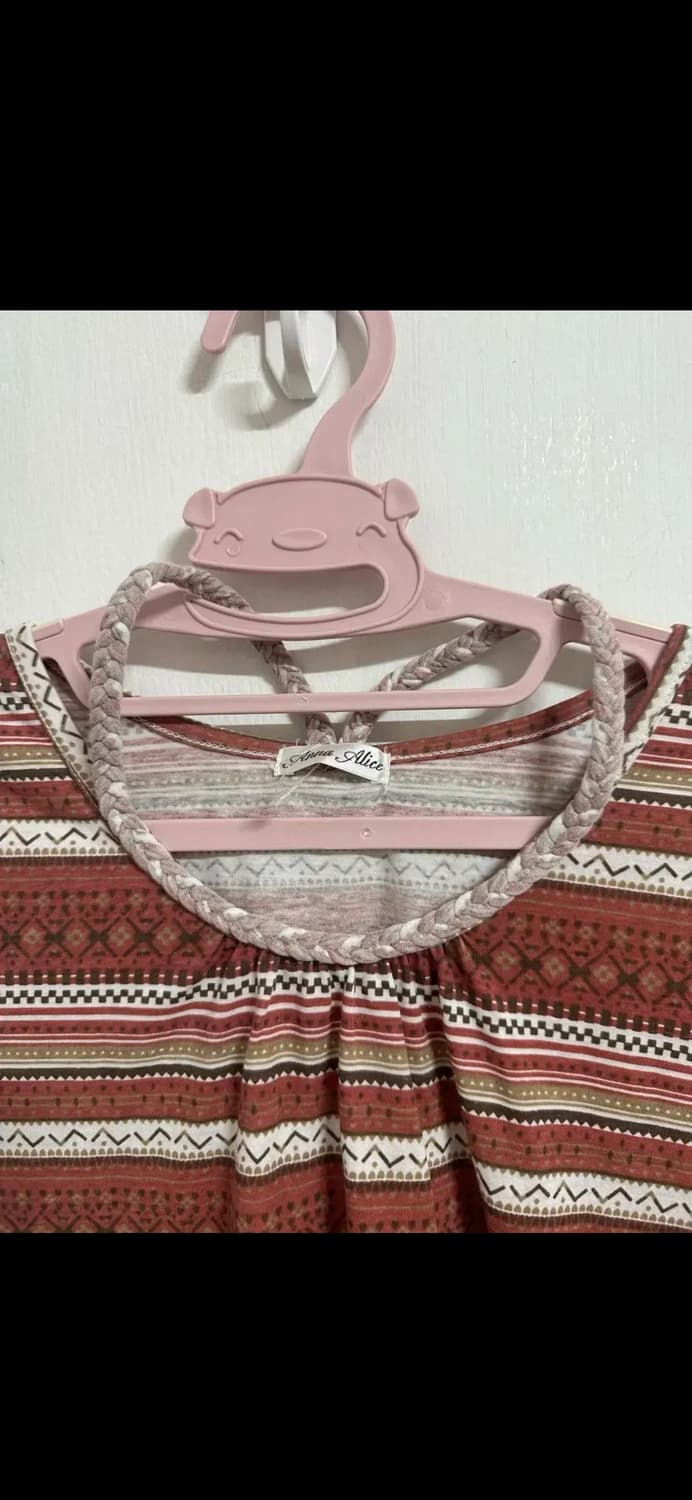 Anna Alice 모리걸 히피 티셔츠 상품이미지3