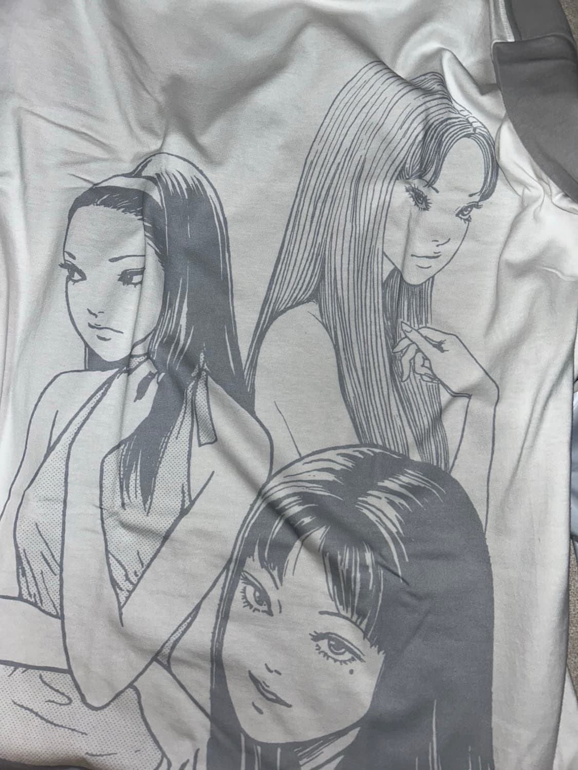 이토준지 나이스고스트클럽 콜라보 매니악 토미에 반팔 상품이미지5