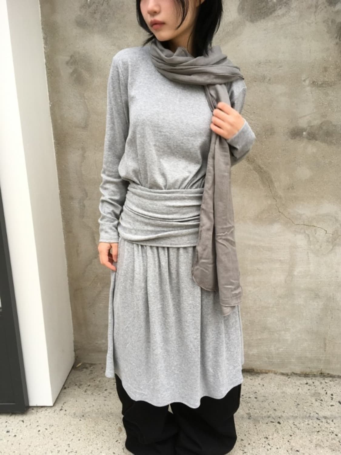 posi above Veil Neutral Shirring Ops 상품이미지2