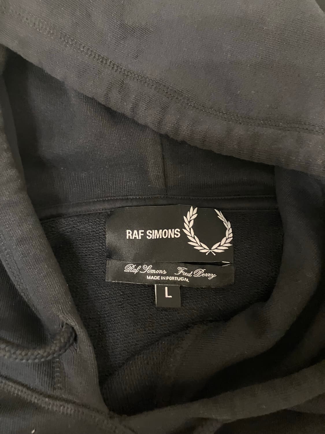 라프시몬스 프레드페리 후드티 L 판매 상품이미지3