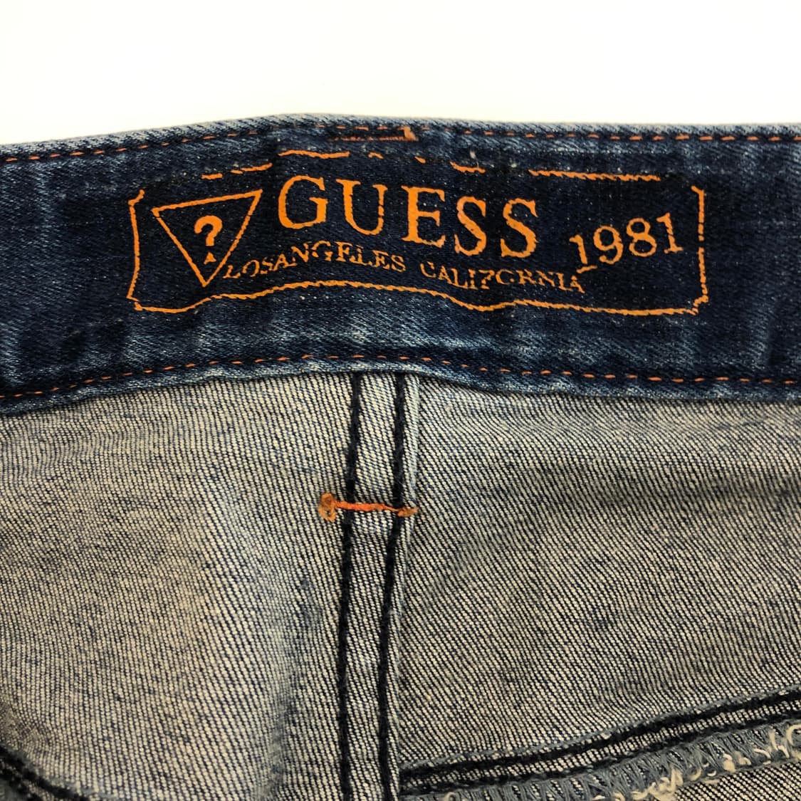 게스 프리미엄 스틸로고 청바지 31 인치 상품이미지5