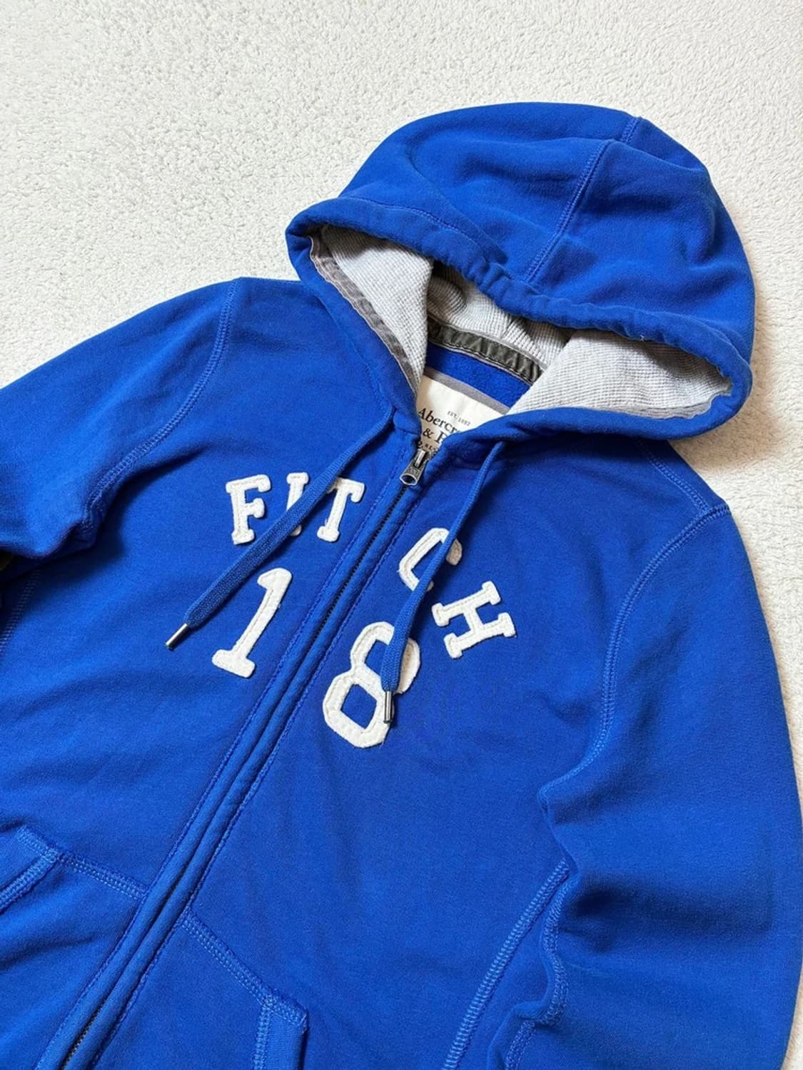 아베크롬비 00's Y2K 자수 로고 후드 집업 PN7410 상품이미지2