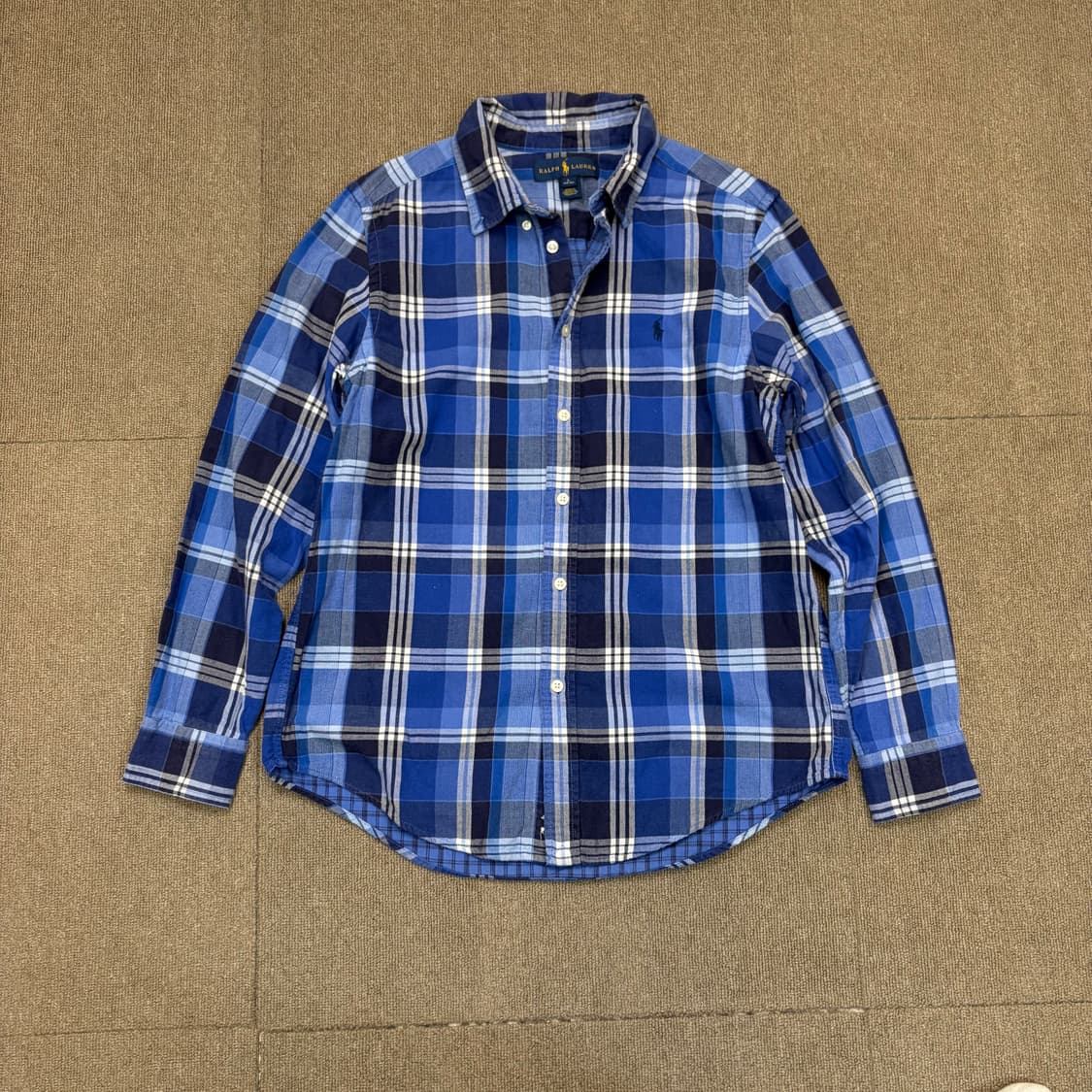 polo 랄프로렌 폴로 우먼스 체크 셔츠 S 상품이미지1