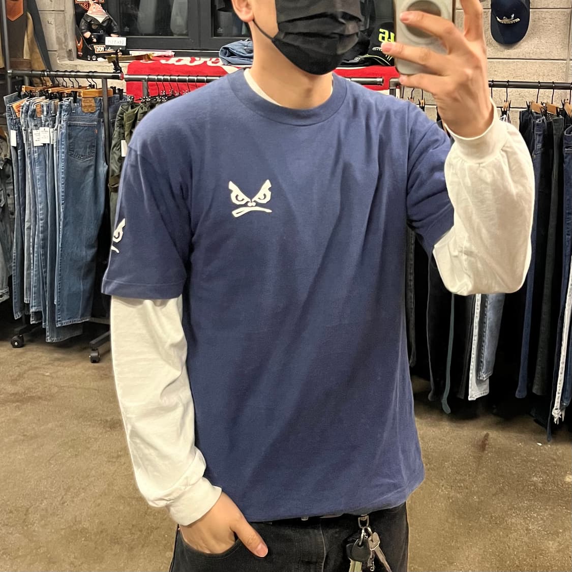 90s 배드보이 프린팅 티셔츠 (100) 상품이미지6