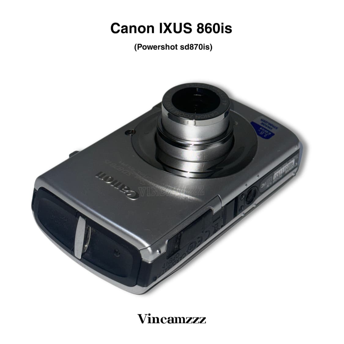 Canon 캐논 IXUS 익서스 860is 디지털 카메라 상품이미지3