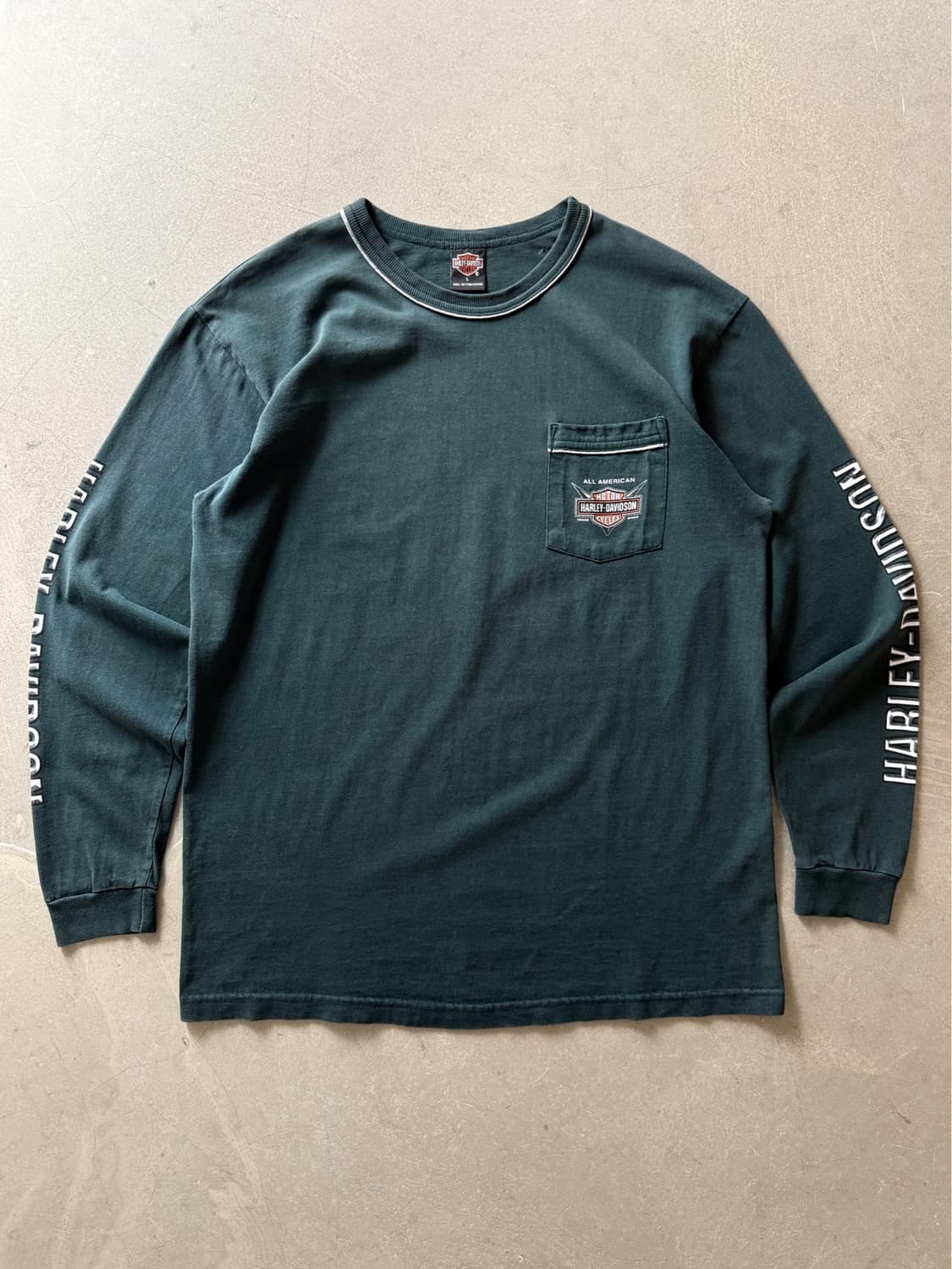 90s Harley Davidson Pocket Long Sleeve 상품이미지5