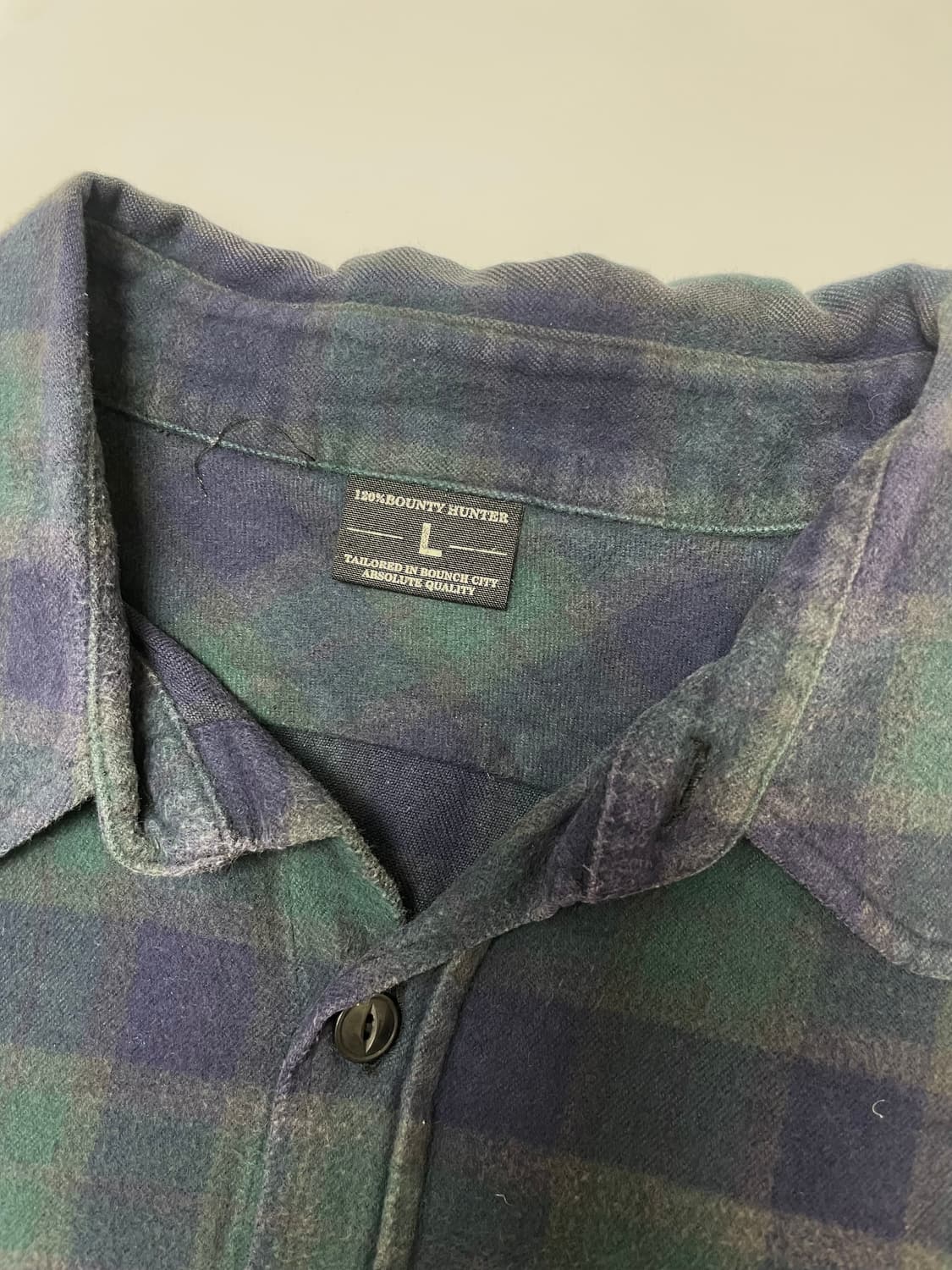 [L]바운티헌터 체크셔츠 그린 상품이미지2