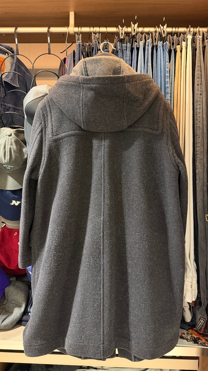 브룩스 브라더스 울 더플코트 떡볶이코트 차콜 XXL 상품이미지2