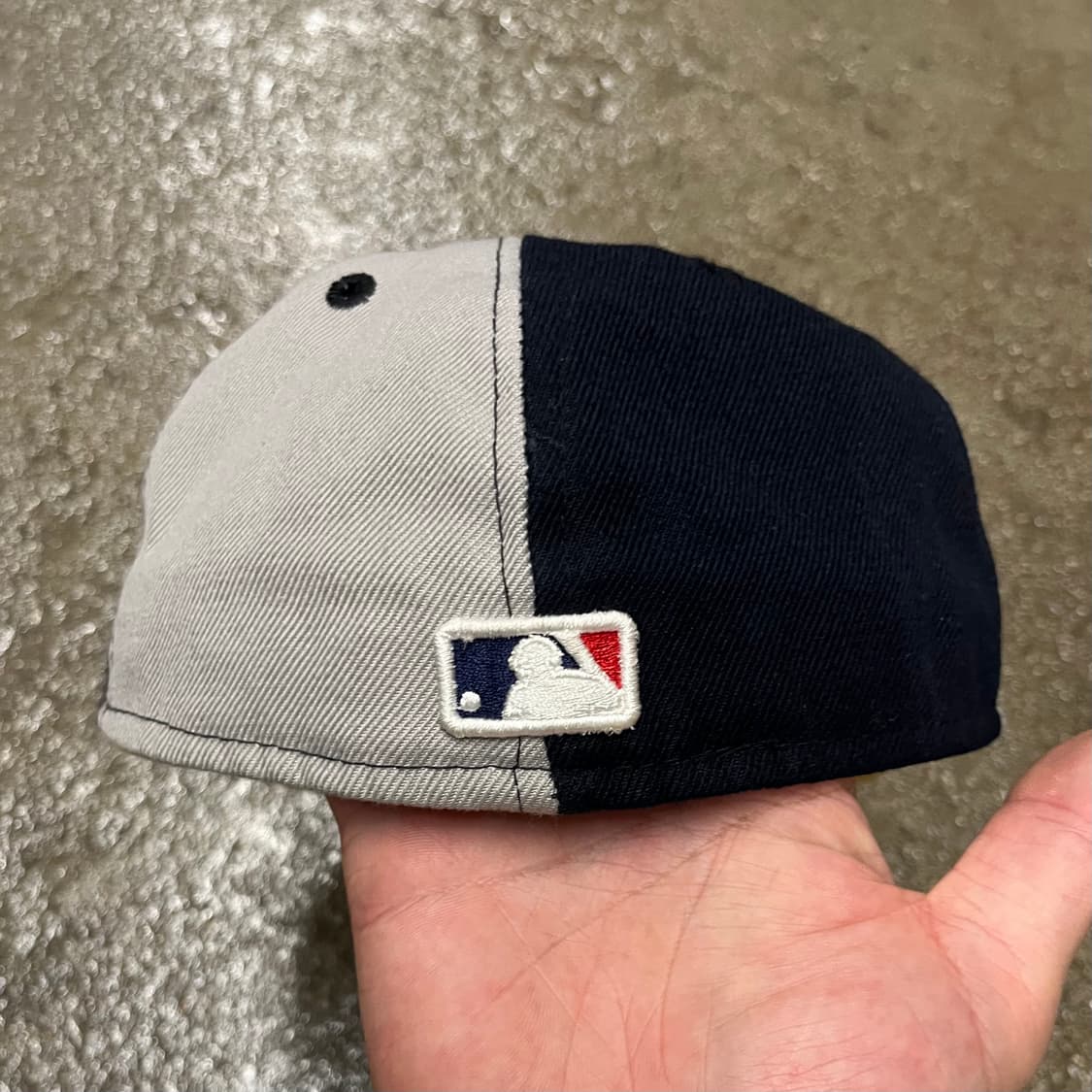 00s MLB 뉴욕양키스 더블 로고 스냅백 상품이미지3