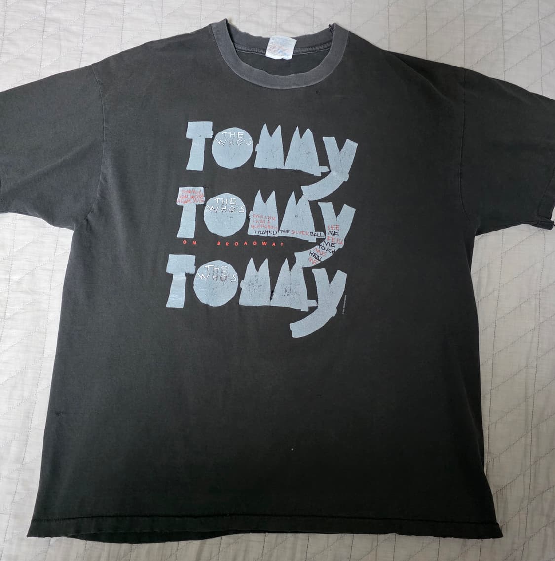 [XL] 90s 더 후 THE WHO tommy 토미 빈티지 밴드티 상품이미지1