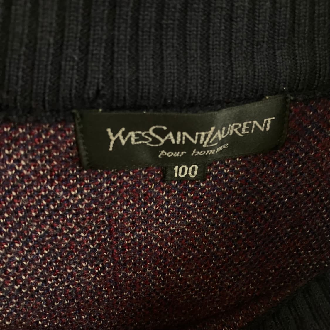 YSL 입생로랑 패턴 니트 100 상품이미지3