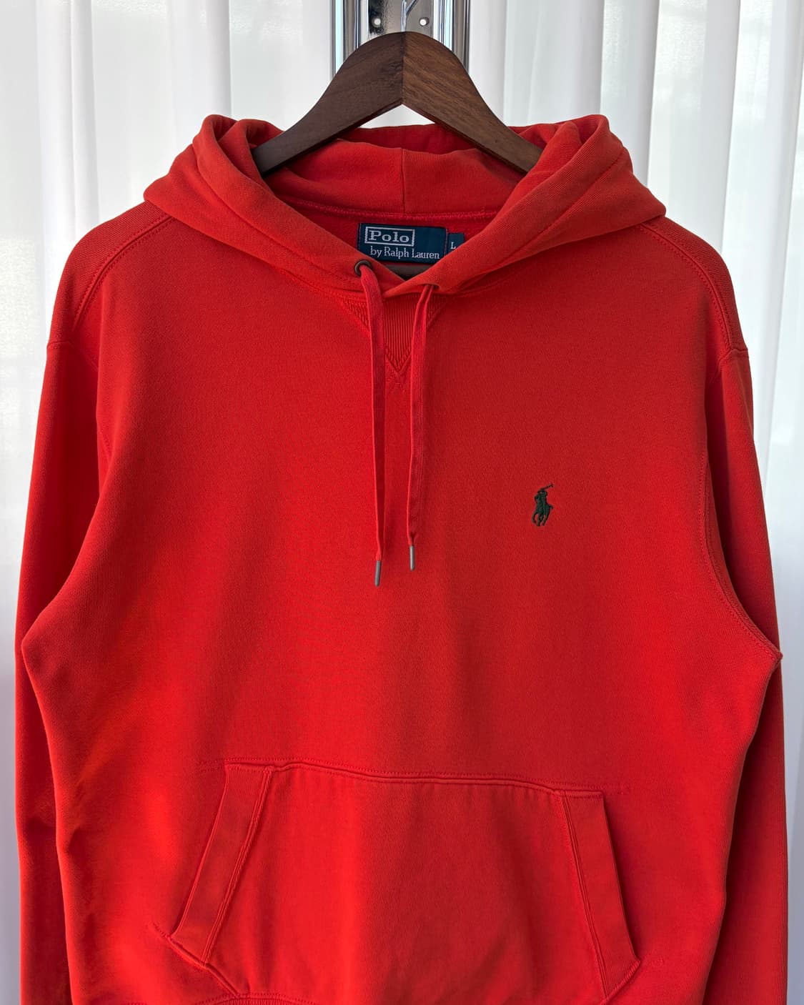 [L]폴로 랄프로렌 그린포니 후드티 orange  상품이미지4