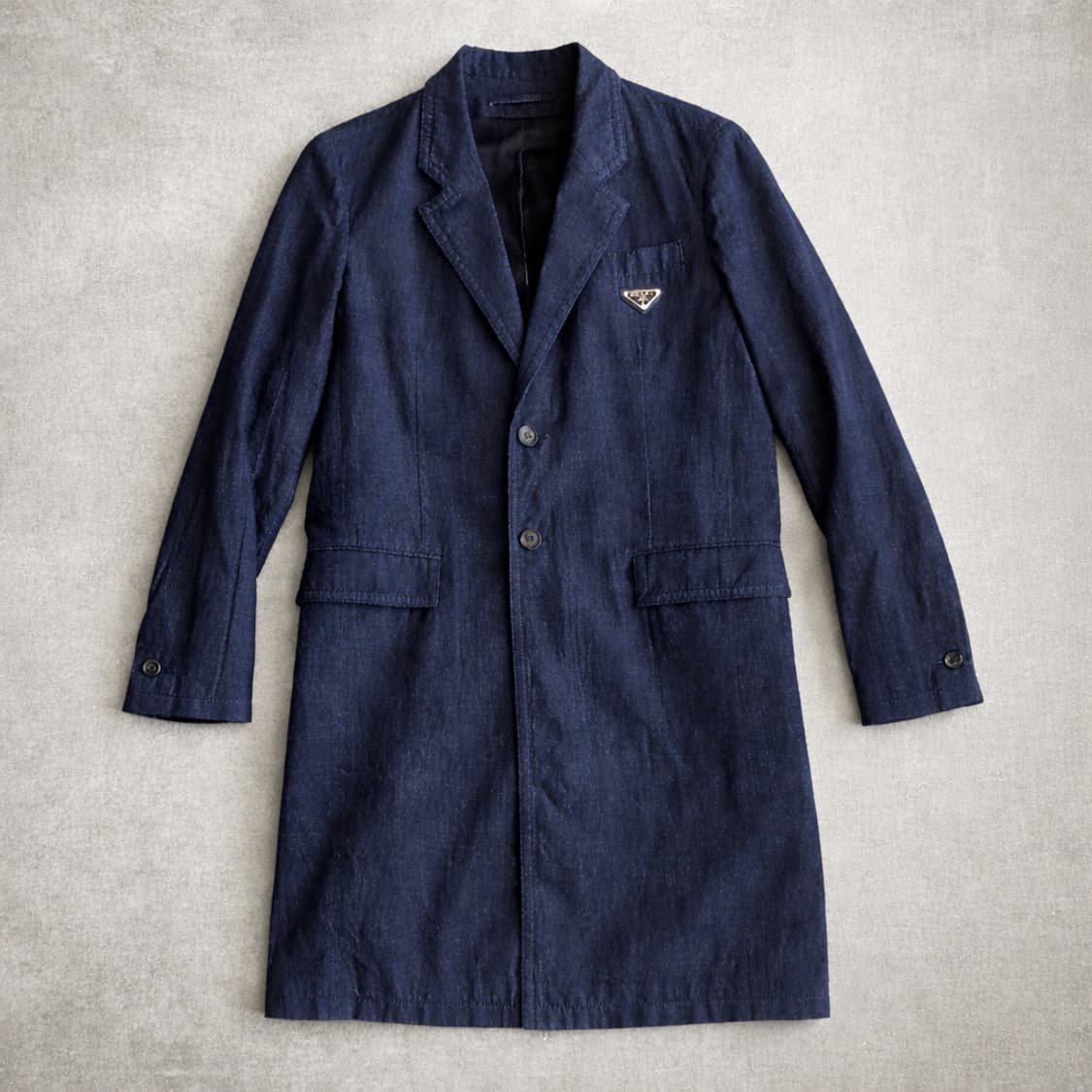 프라다 데님코트 상품이미지1