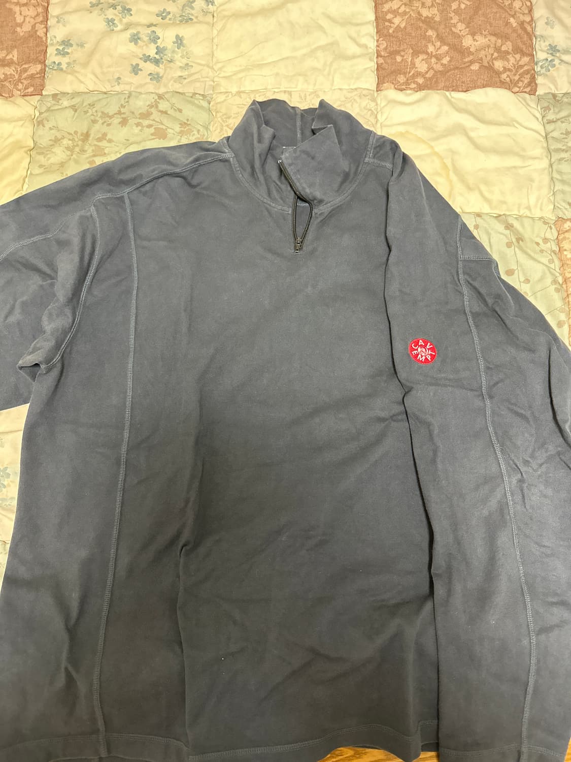 Cav Empt Panelled Quarter Zip Pullover 상품이미지1