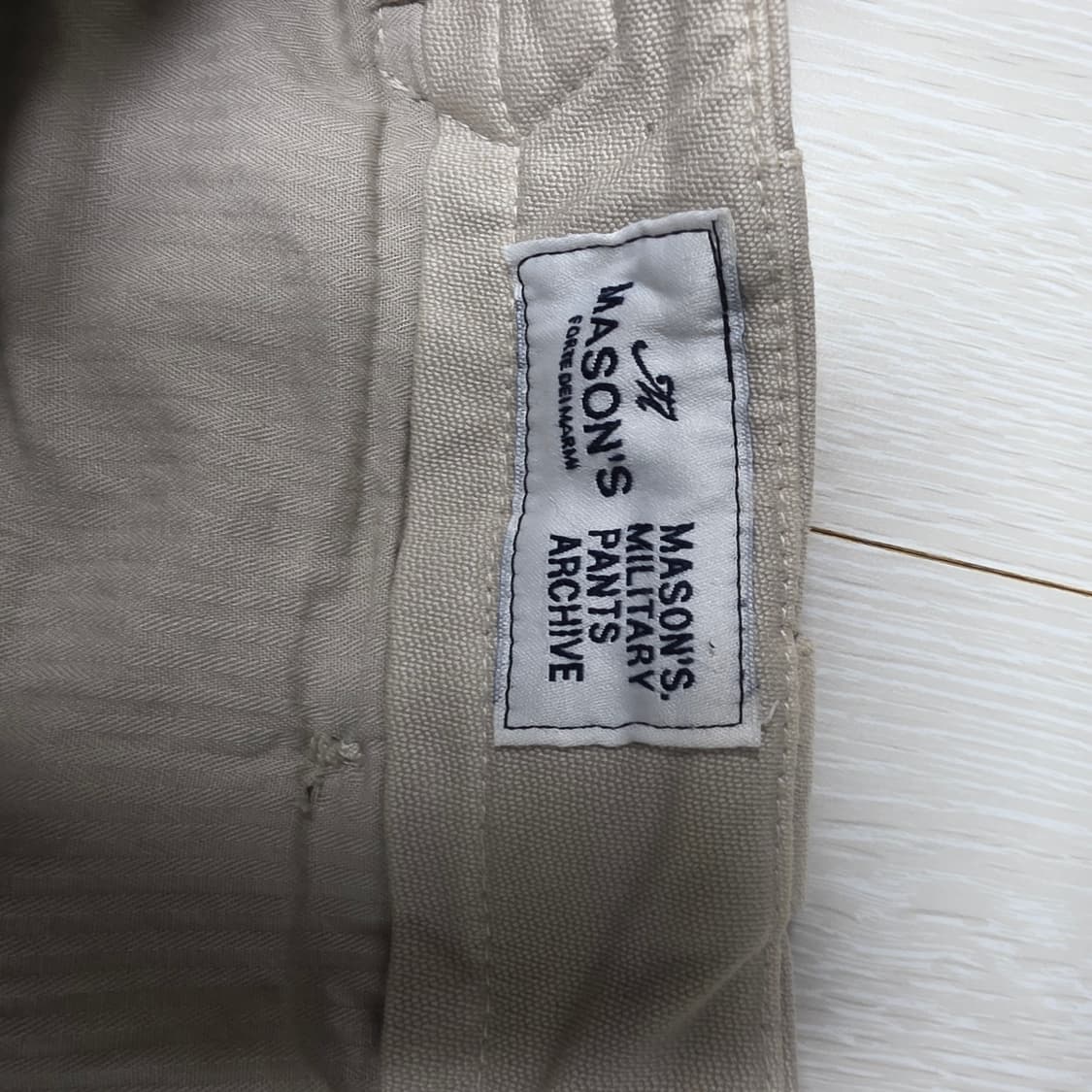 메이슨 남자 코튼팬츠 34사이즈 판매 상품이미지3