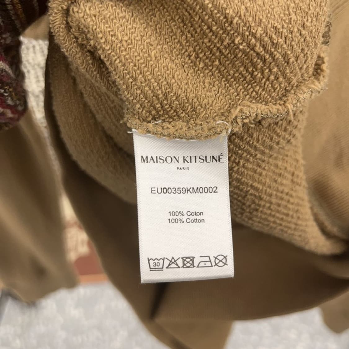 메종키츠네 칠랙스 모던캐주얼 폭스 패치 후드티 L C09467 상품이미지6