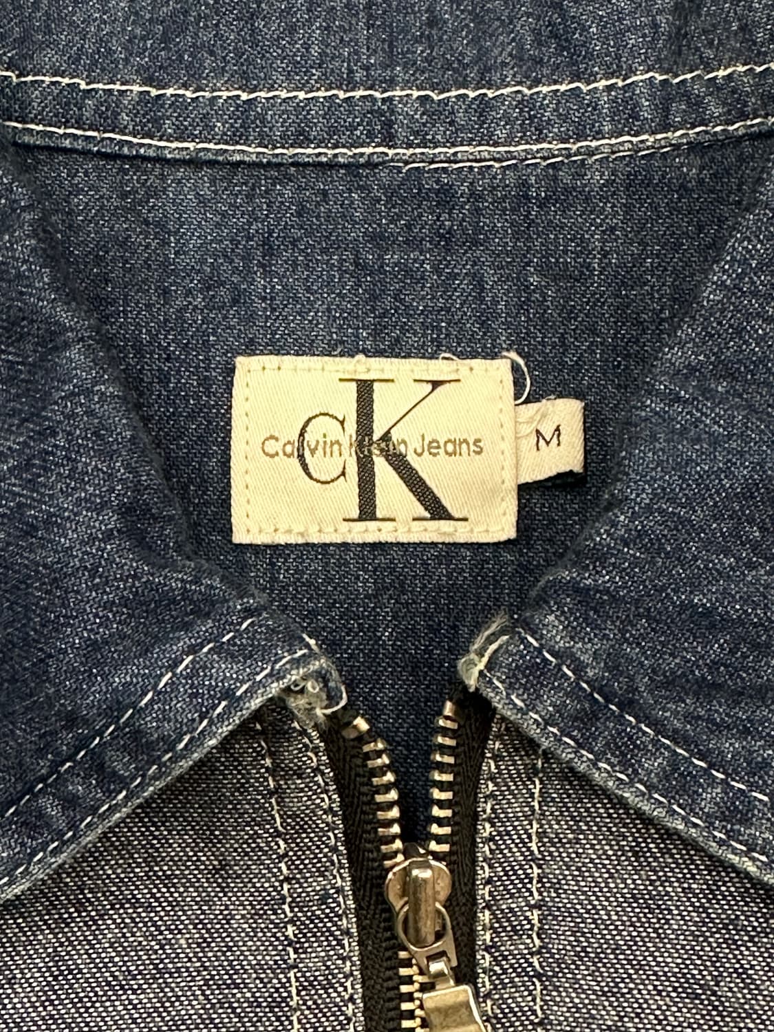 M)캘빈클라인 빈티지 여성 데님 원피스 상품이미지6