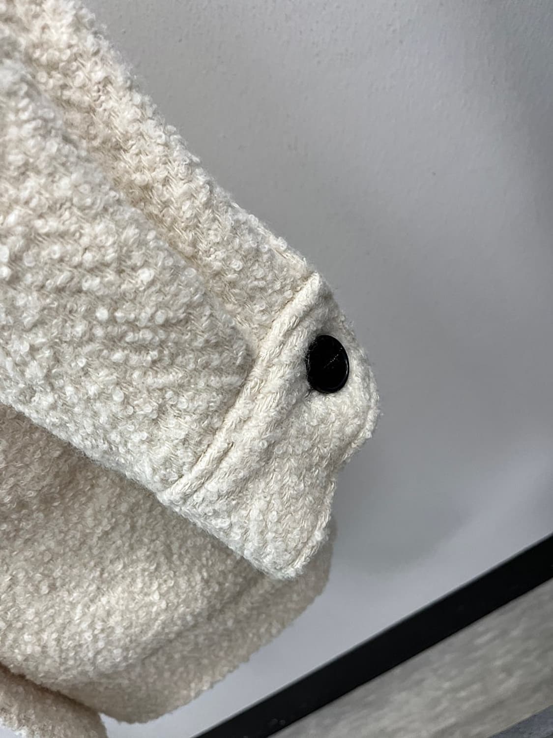 여) 이로 아이보리 트위드자켓  상품이미지6