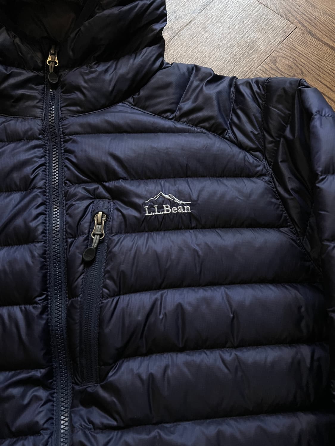 [XL]엘엘빈 USA PERTEX 다운테크 구스다운 경량 패딩 상품이미지2