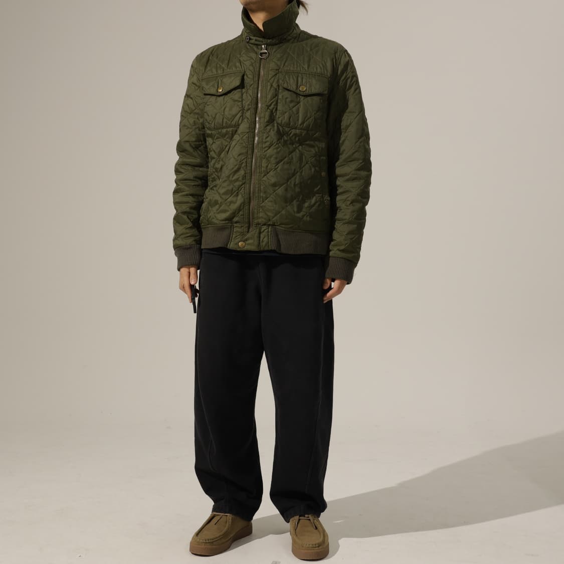 00s 바버 클래식 퀼팅자켓 상품이미지4